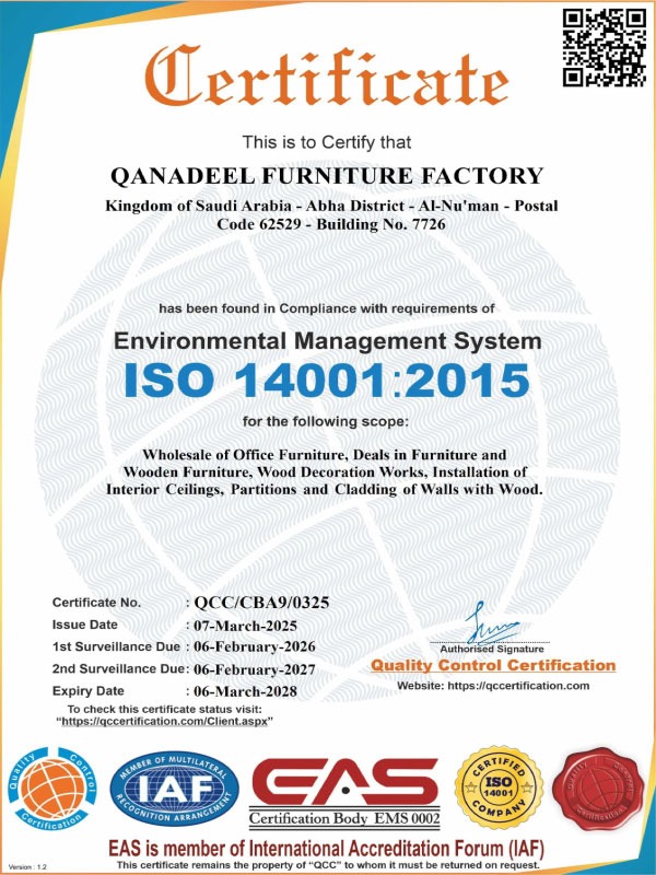 ISO Certificate in Occupational Health and Safety