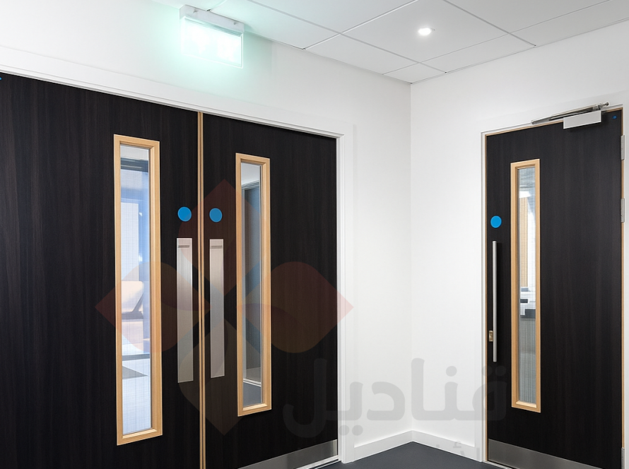 شركات تصنيع أبواب مقاومة للحريق بالسعودية