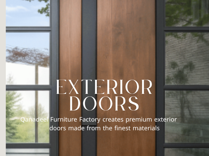 Qnadeel Furniture – Exterior Doors Factory in Saudi Arabia