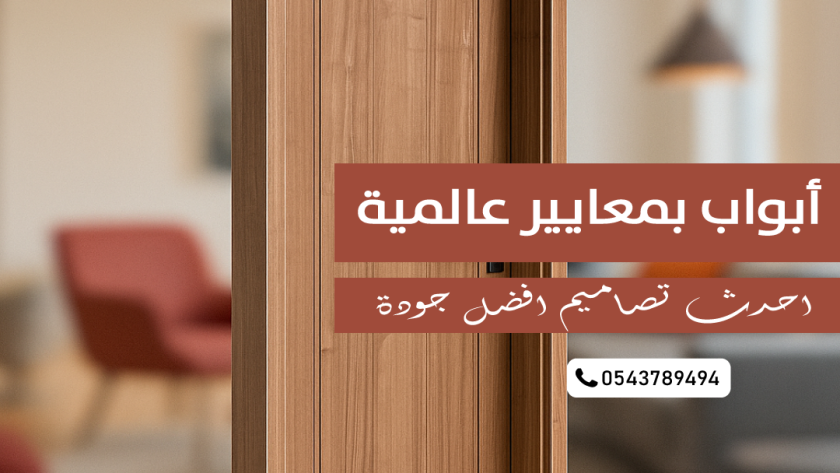 أبواب WPC للفيلات