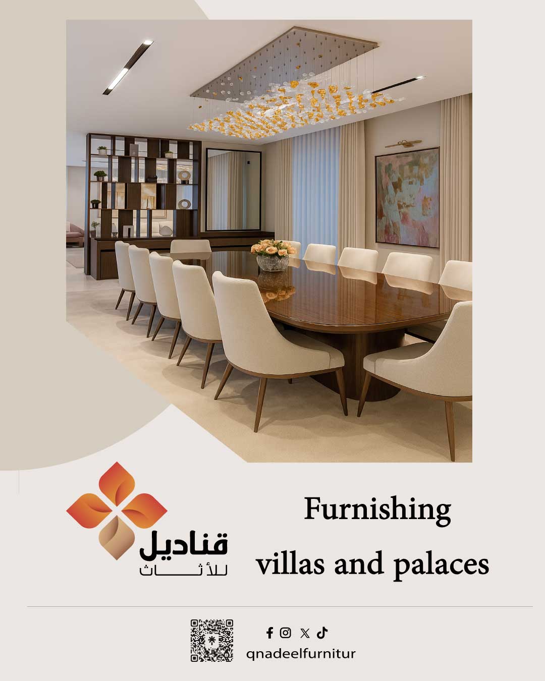 Villa furnishing Saudi Arabia