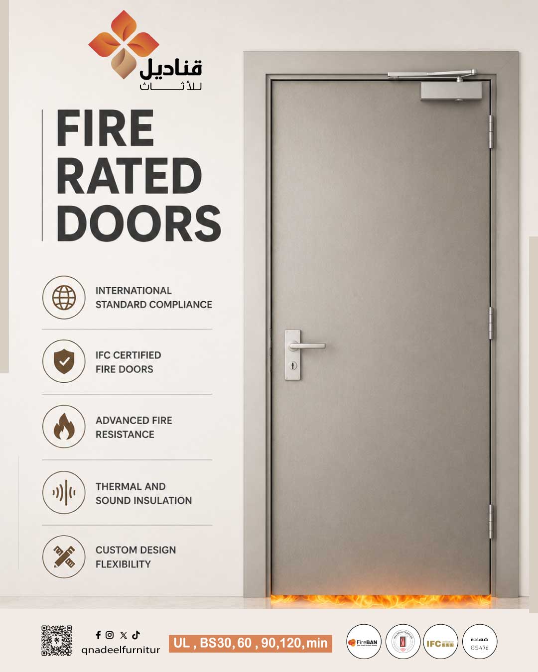 Fire Rated Door Companies Saudi Arabia