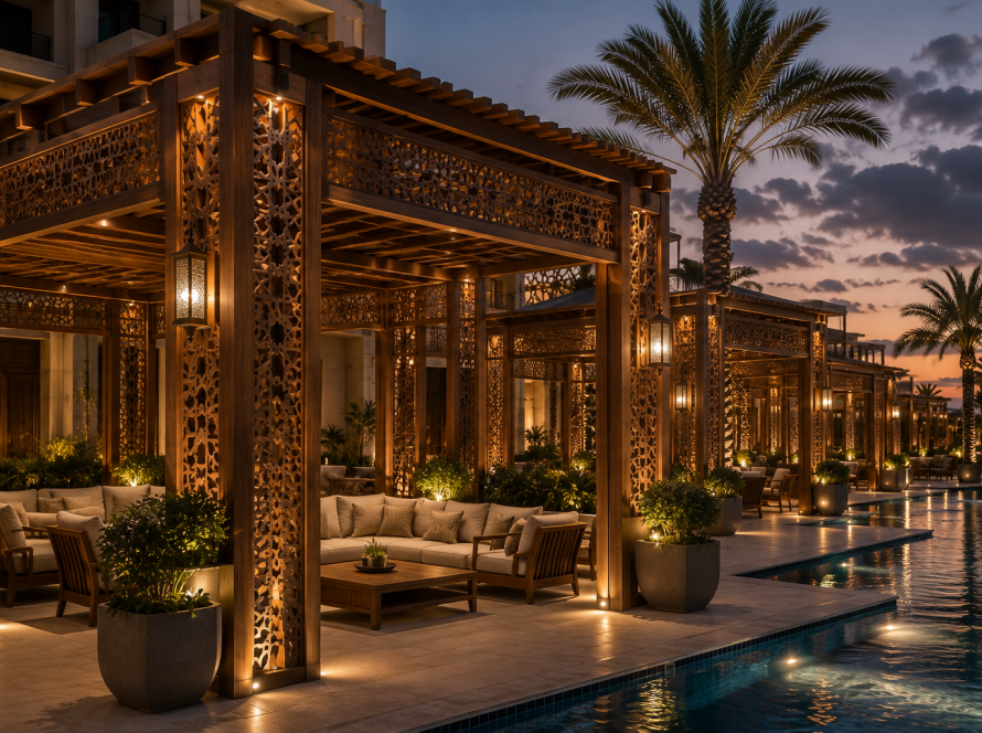 برجولات فنادق