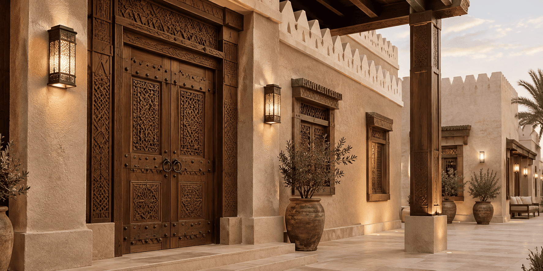 تنفيذ التفاصيل المعمارية التراثية وفق المخططات الهندسية - مصنع قناديل للأثاث